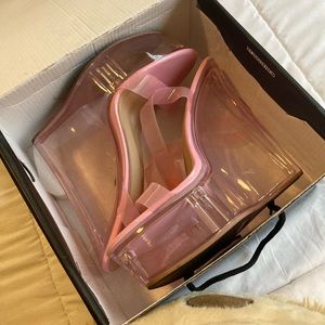 Poster girl wedges -pink